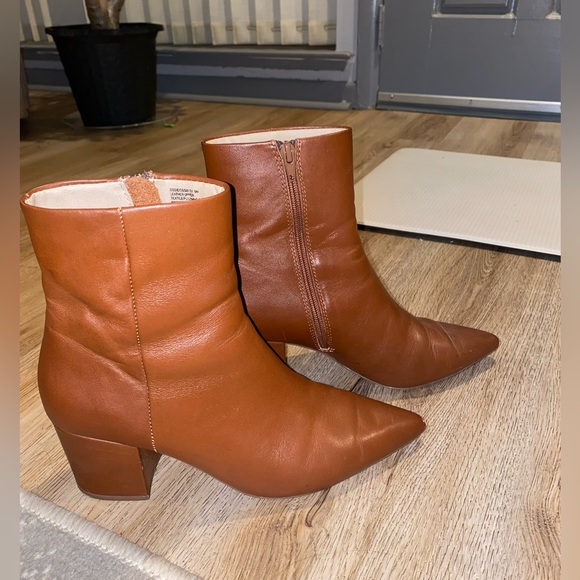 Cognac Brown SM Booties - Picture 3 of 9